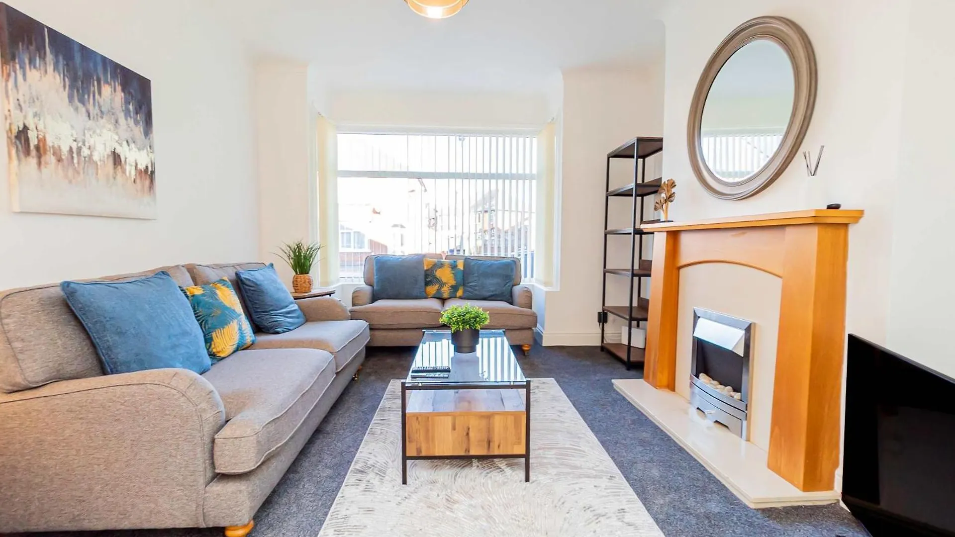 3Br Home With Wifi Relax Or Work In 동커스터